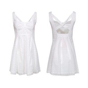 Cynthia Steffe cotton eyelet dress